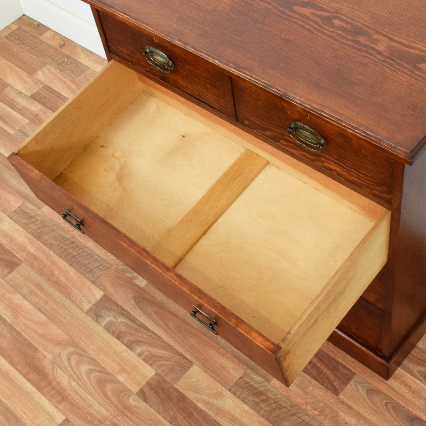 Rustic Pine Chest of Drawers