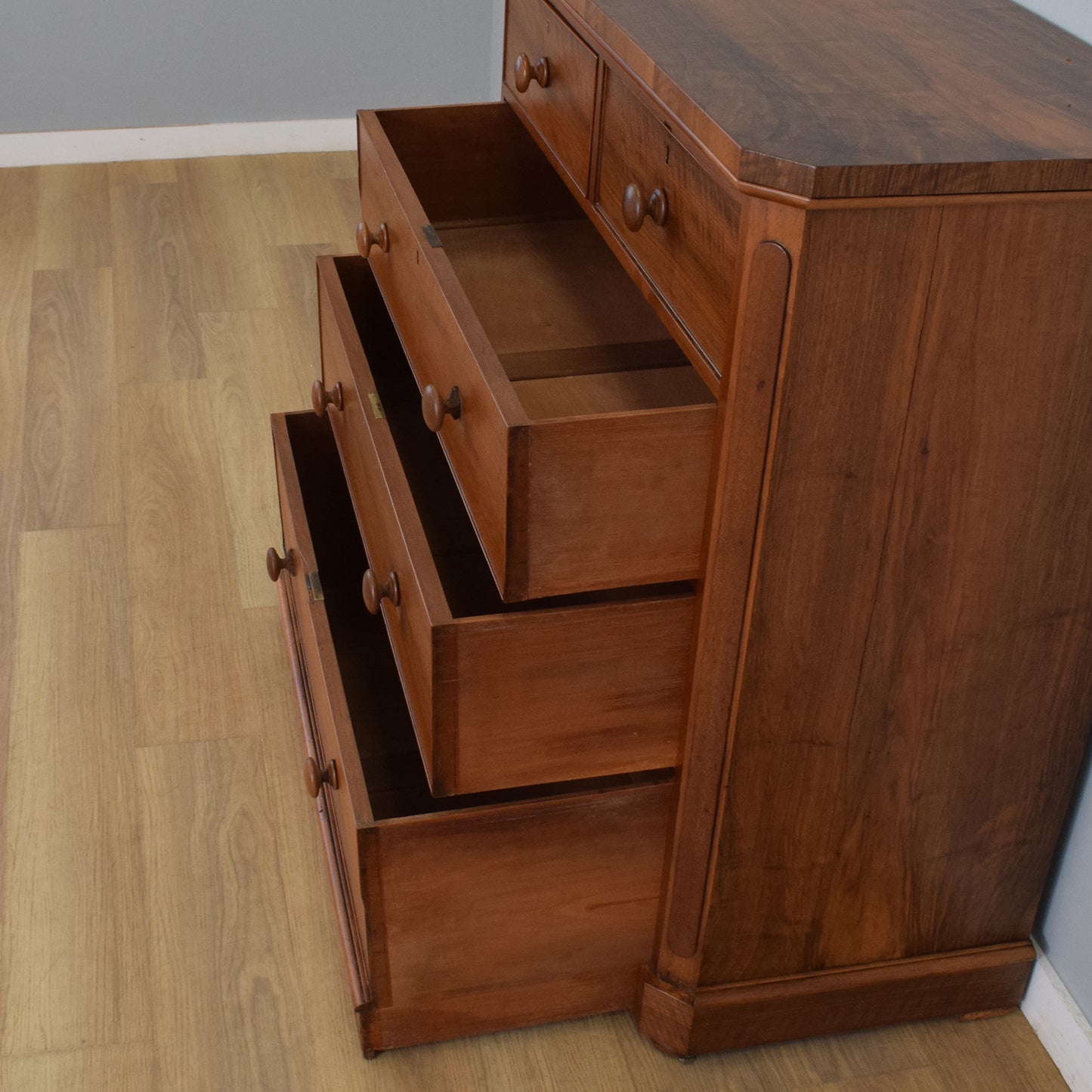 Large Refinished Chest of Drawers