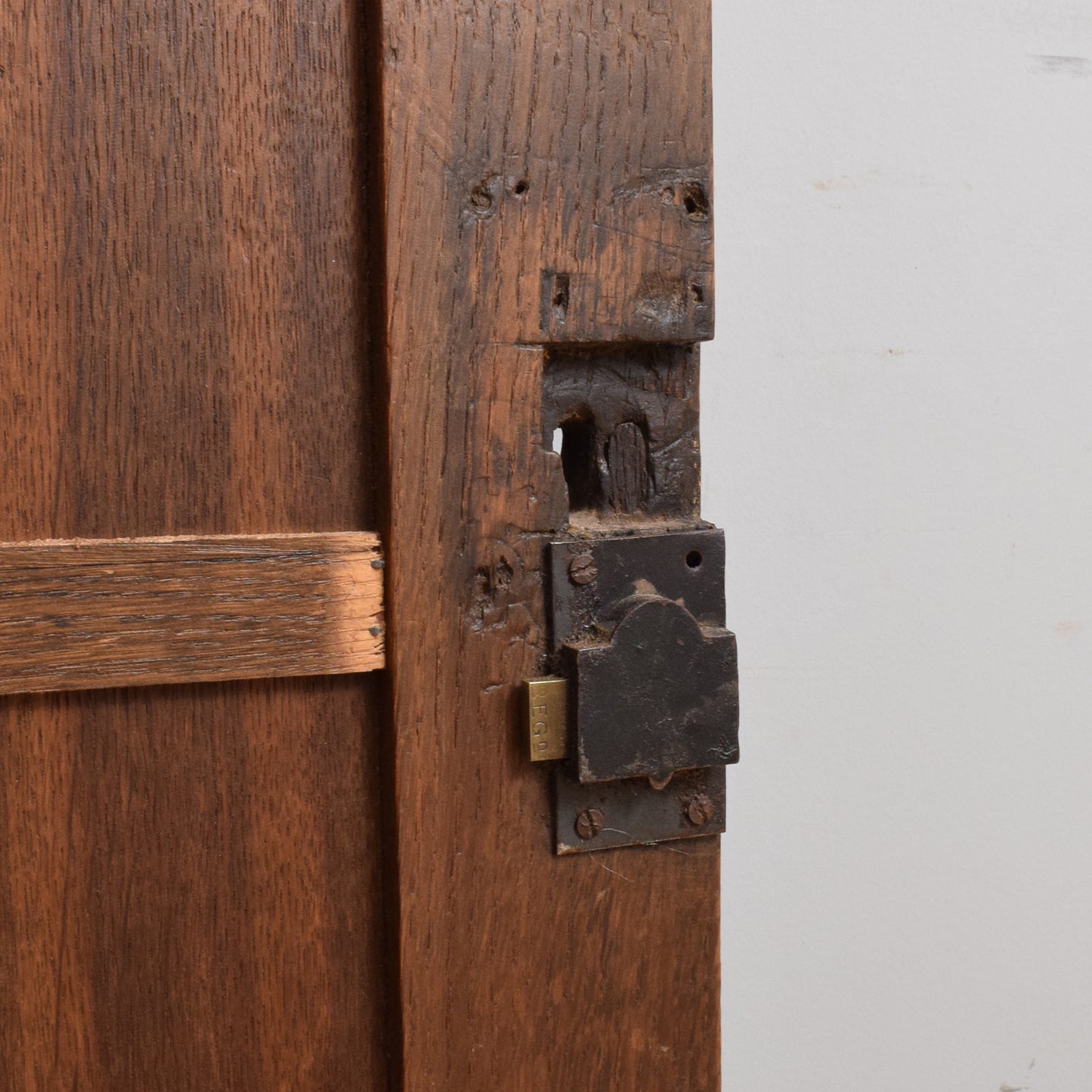 Antique Oak Corner Unit