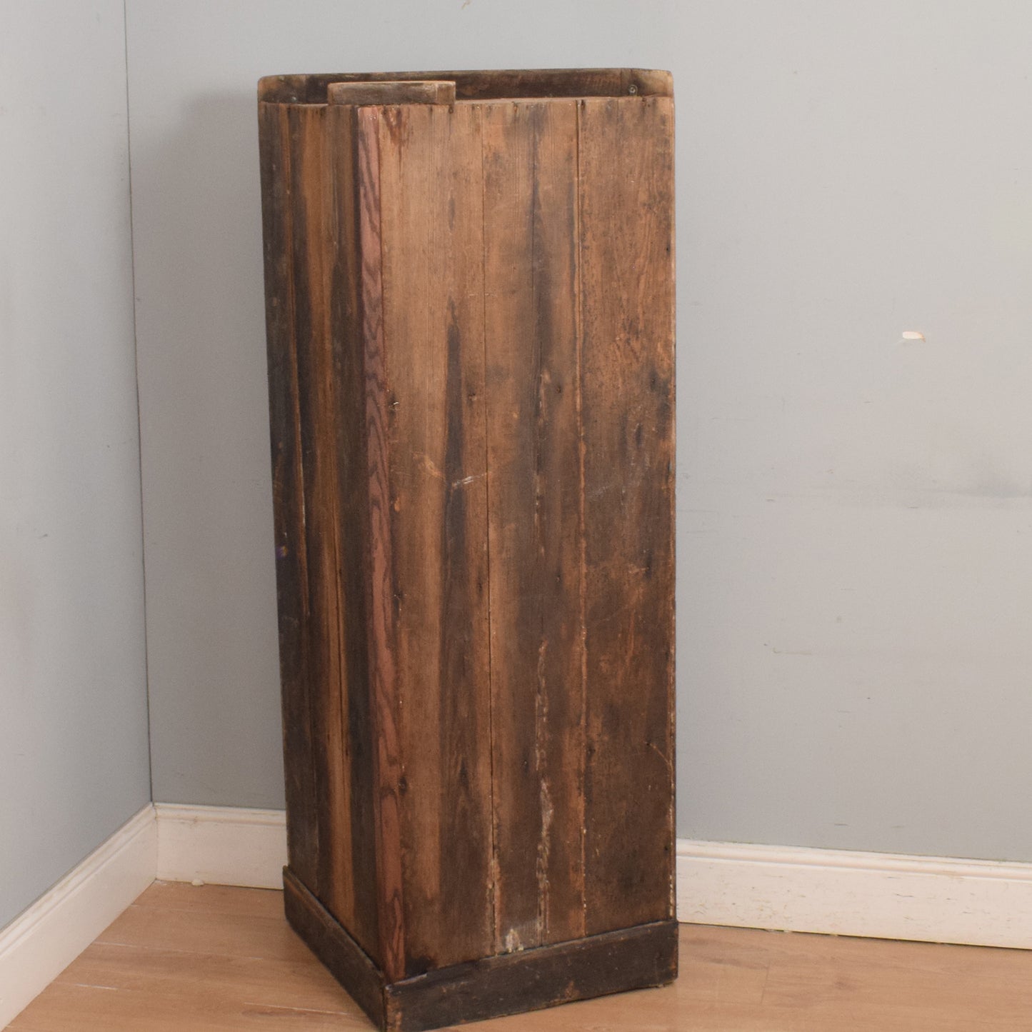 Antique Oak Corner Unit