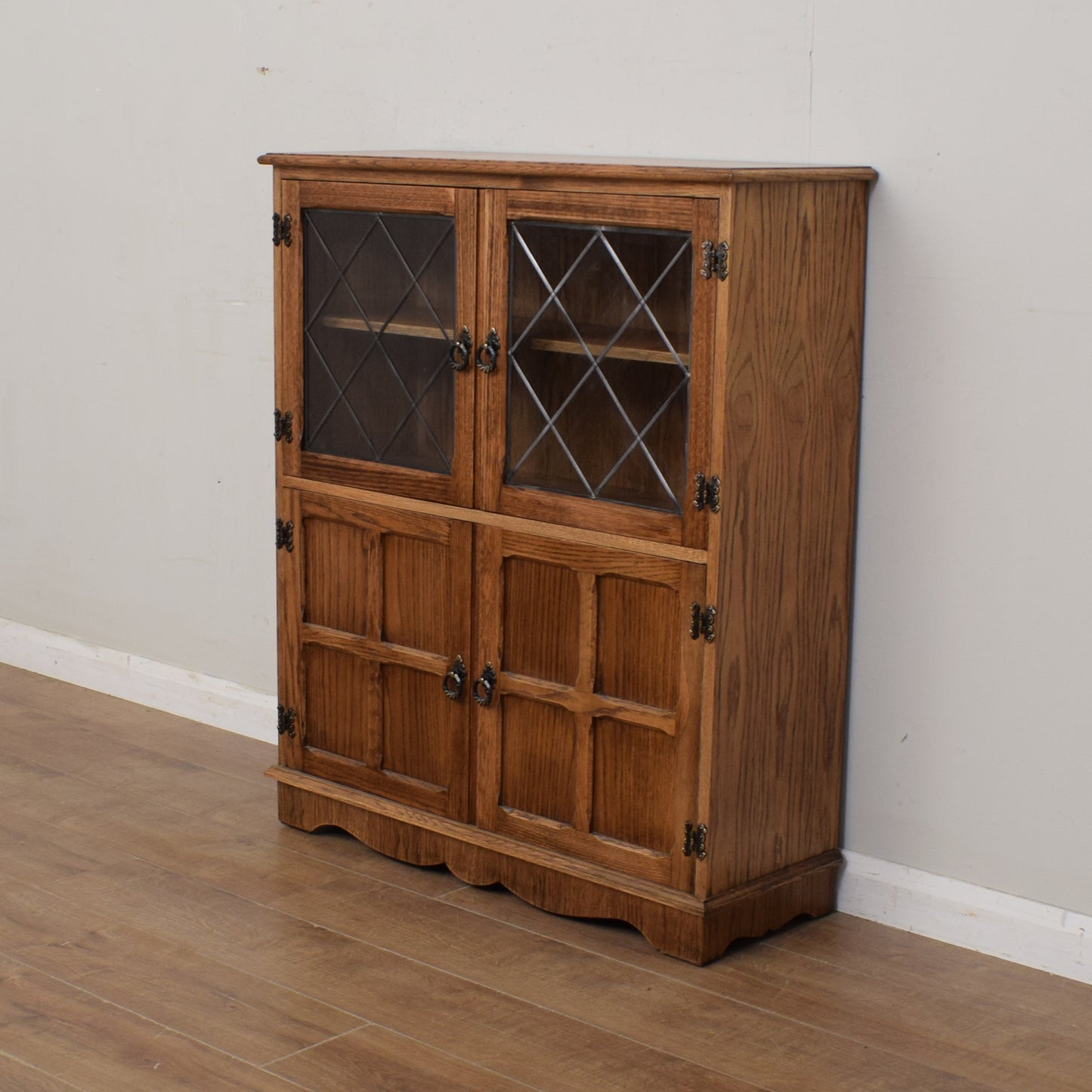 Restored Glazed Bookcase