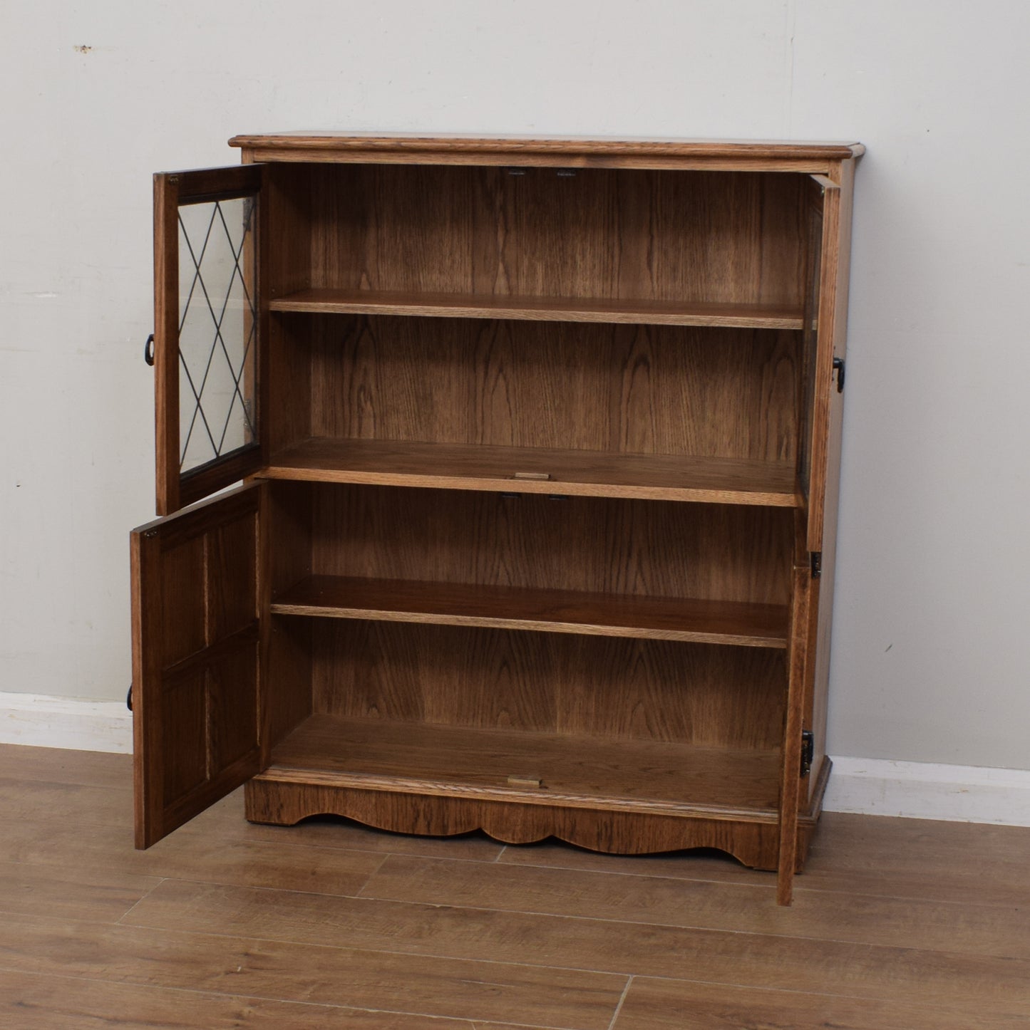 Restored Glazed Bookcase