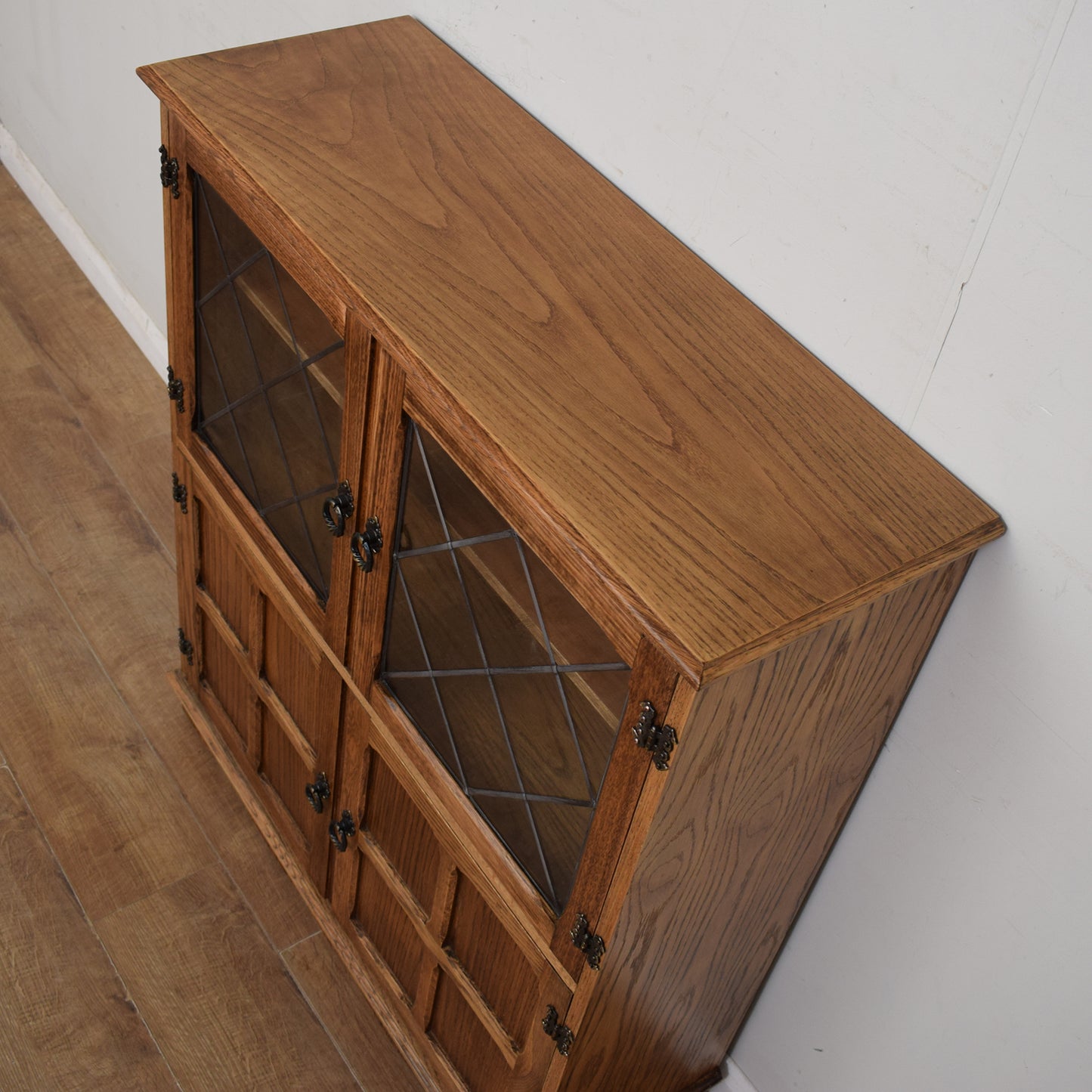 Restored Glazed Bookcase
