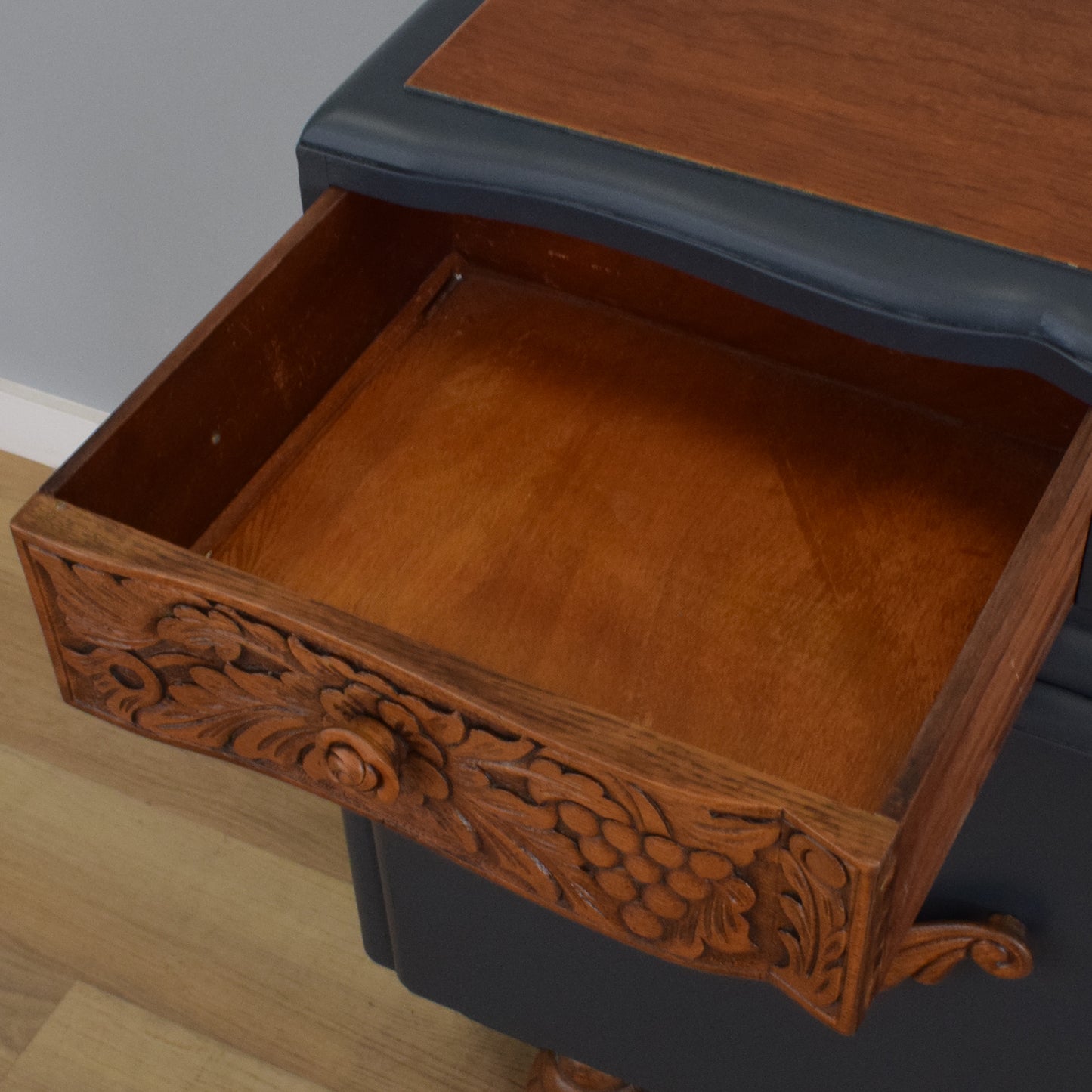 Carved Oak Sideboard