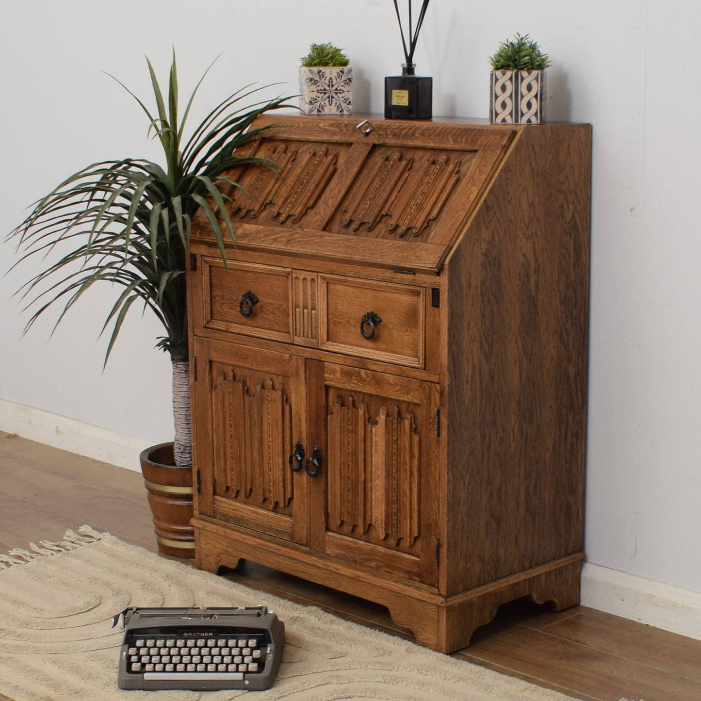 Restored Oak Bureau