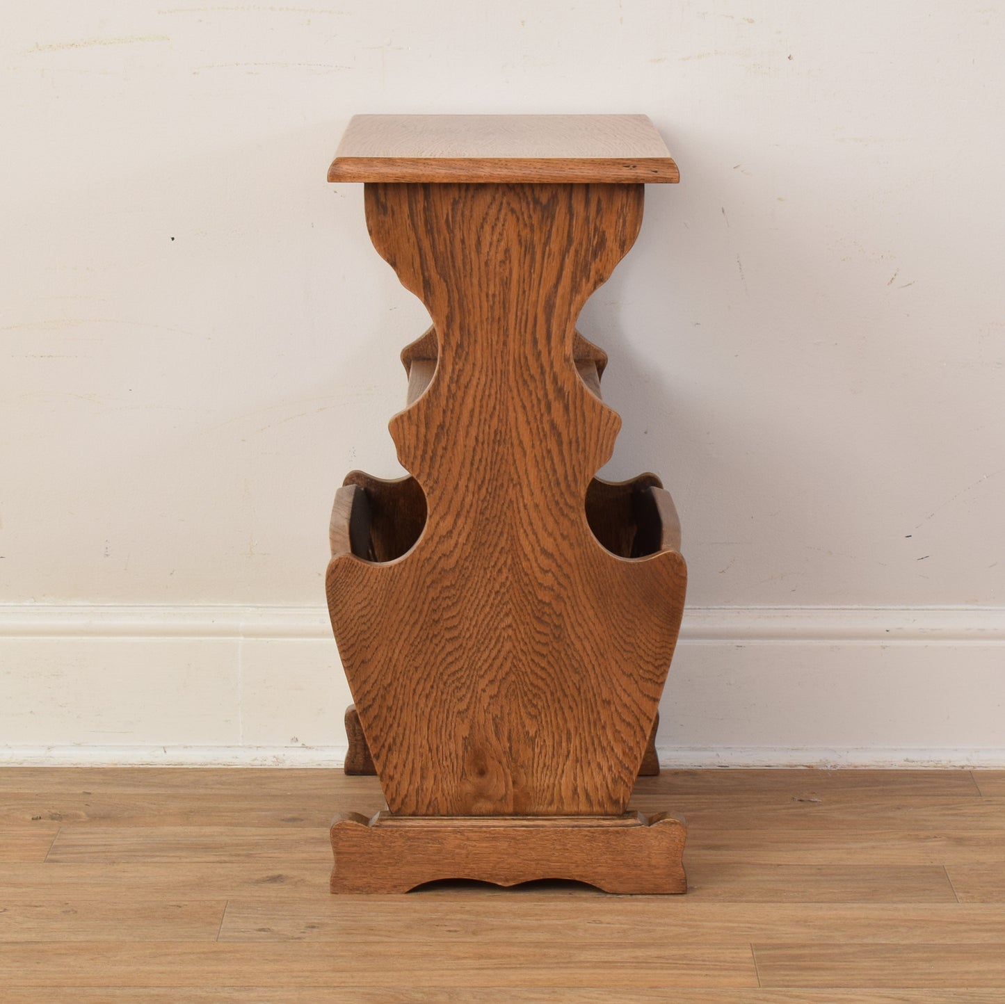Oak Magazine Rack