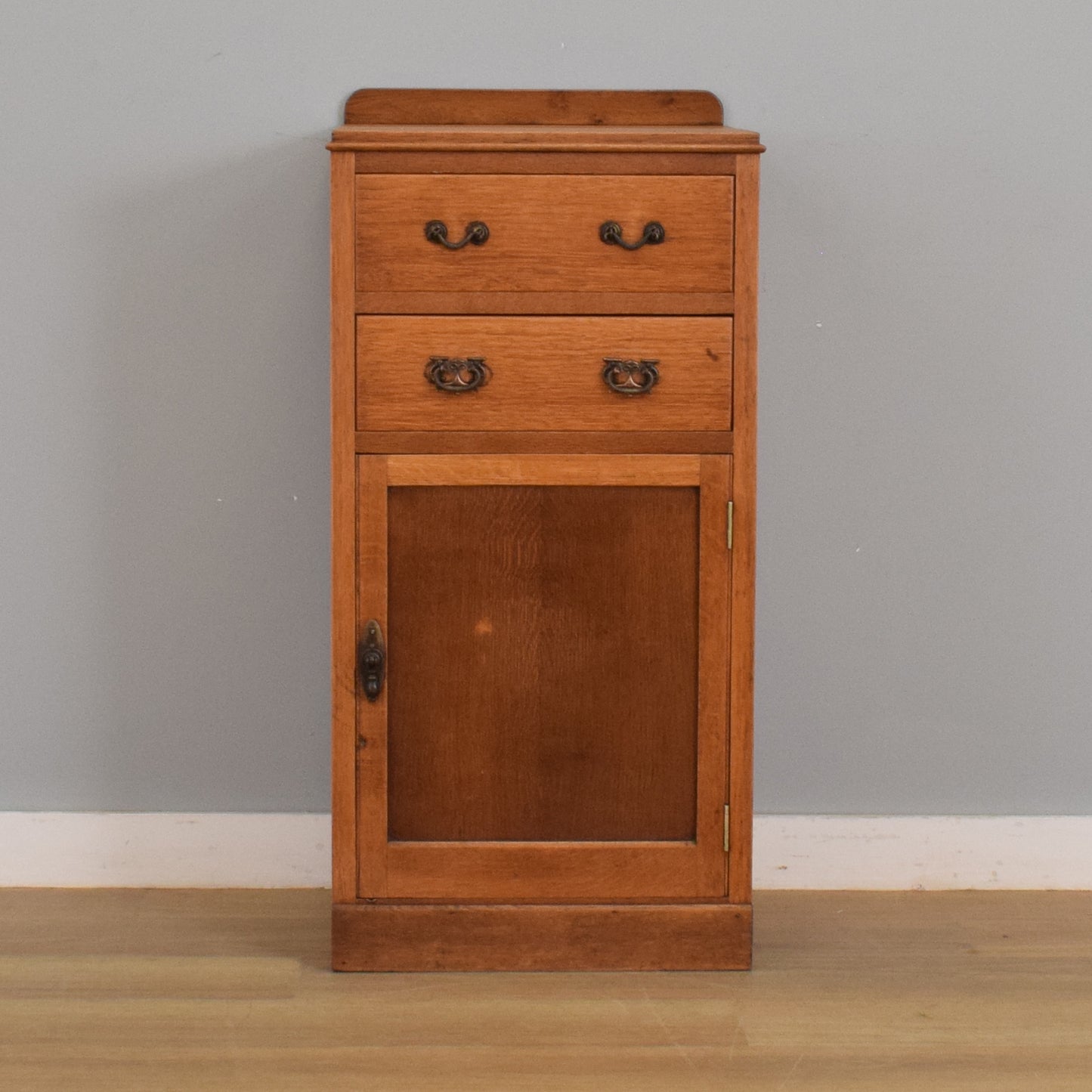 Small Oak Tallboy