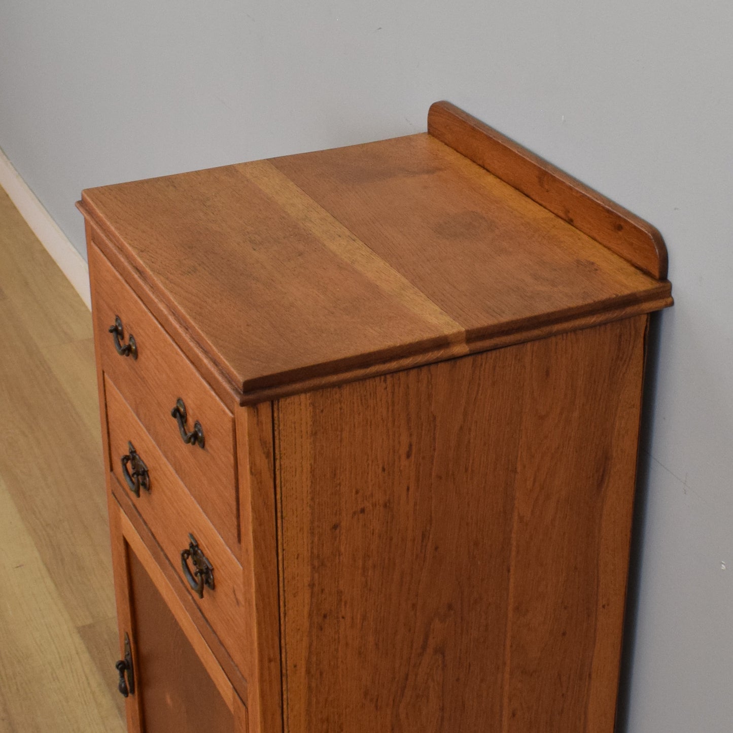Small Oak Tallboy
