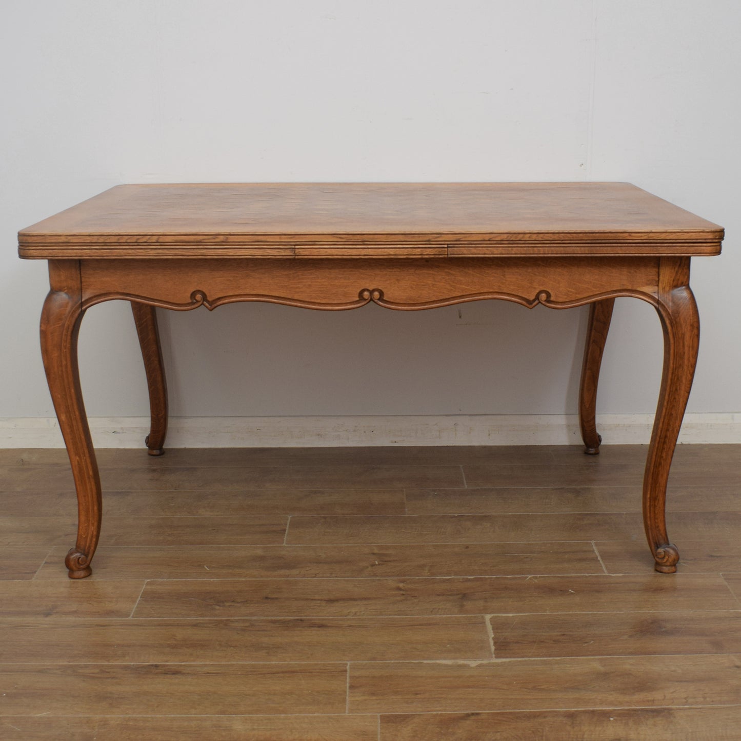Extendable French Table and Six Chairs