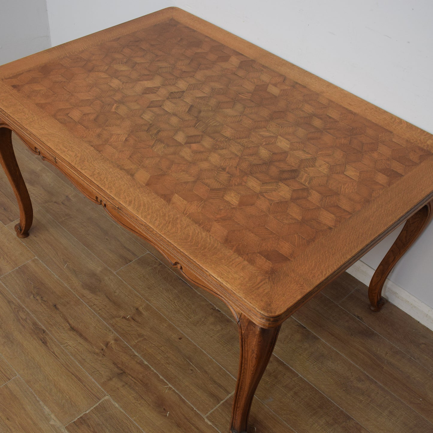 Extendable French Table and Six Chairs