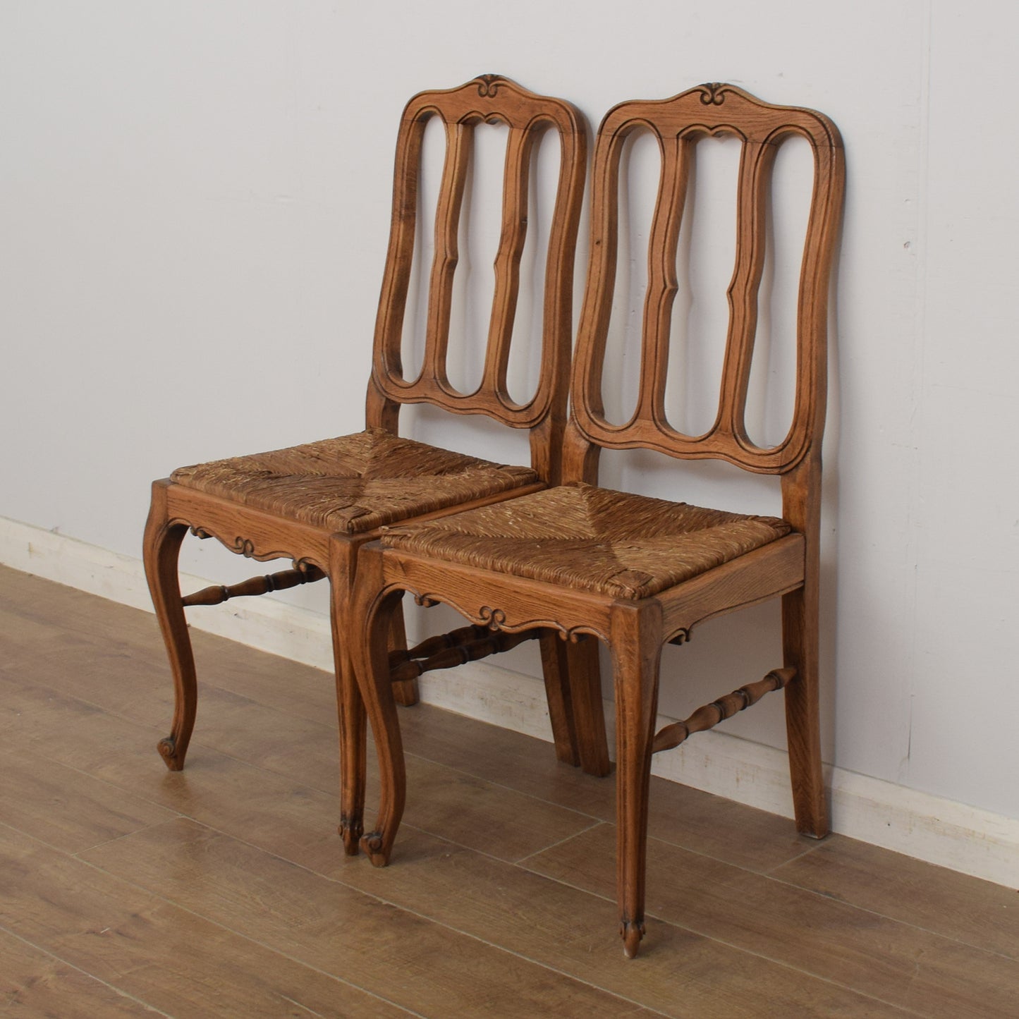 Extendable French Table and Six Chairs