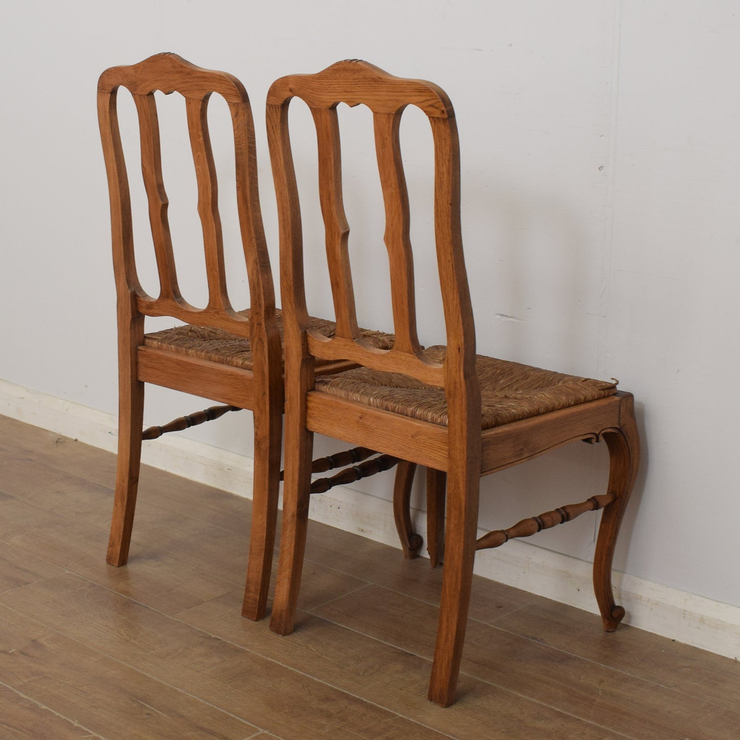 Extendable French Table and Six Chairs