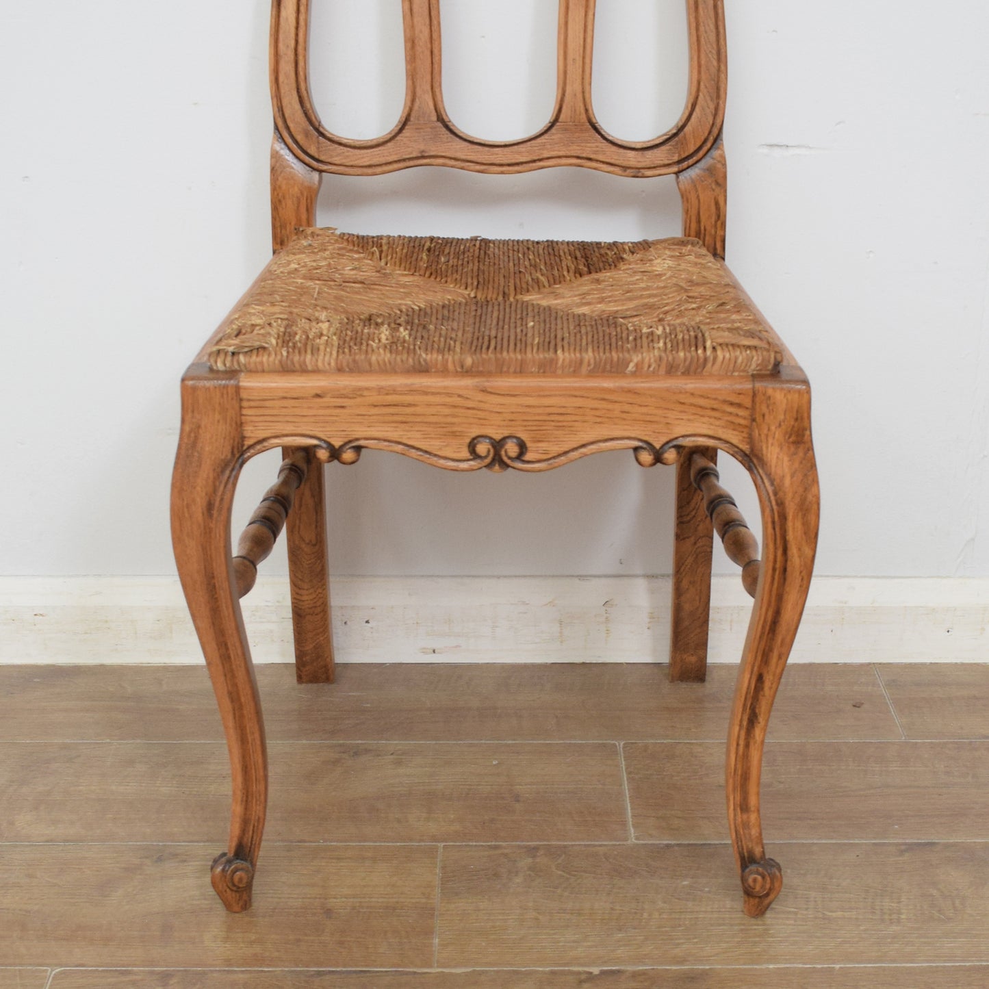 Extendable French Table and Six Chairs
