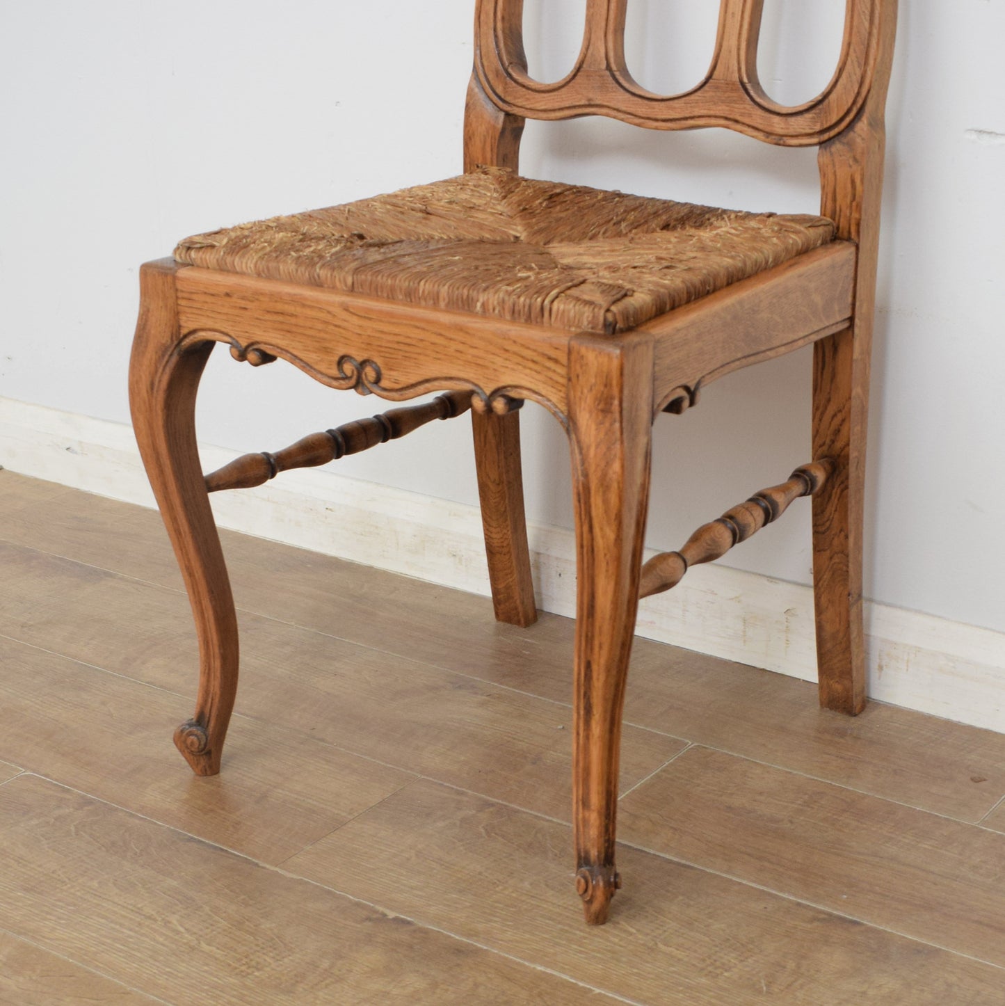 Extendable French Table and Six Chairs