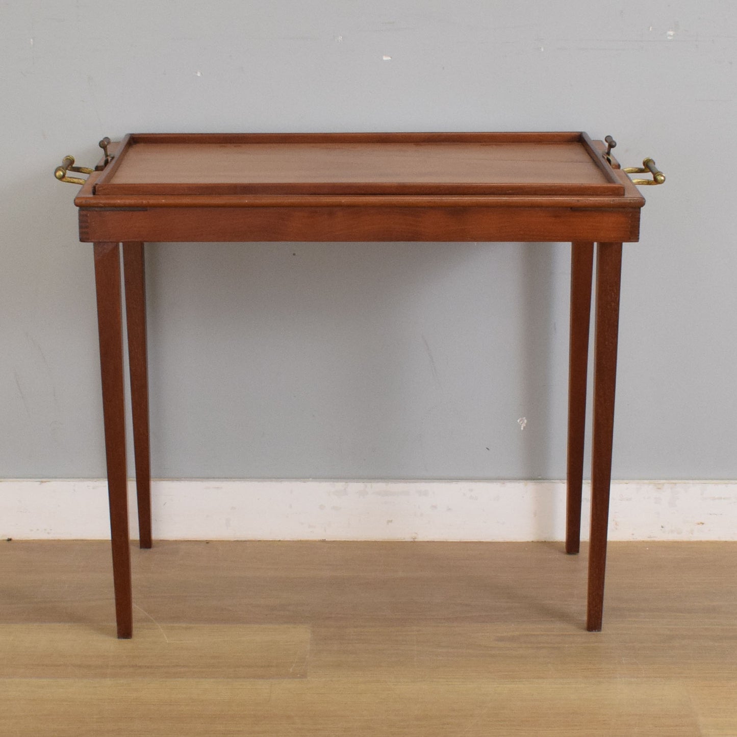 Mahogany Butler Tray Table
