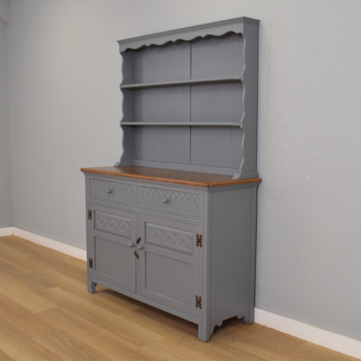 Painted Oak Dresser