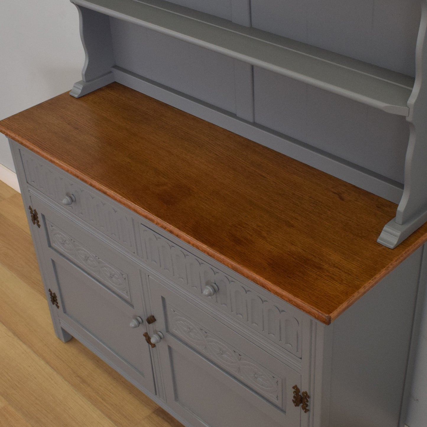 Painted Oak Dresser