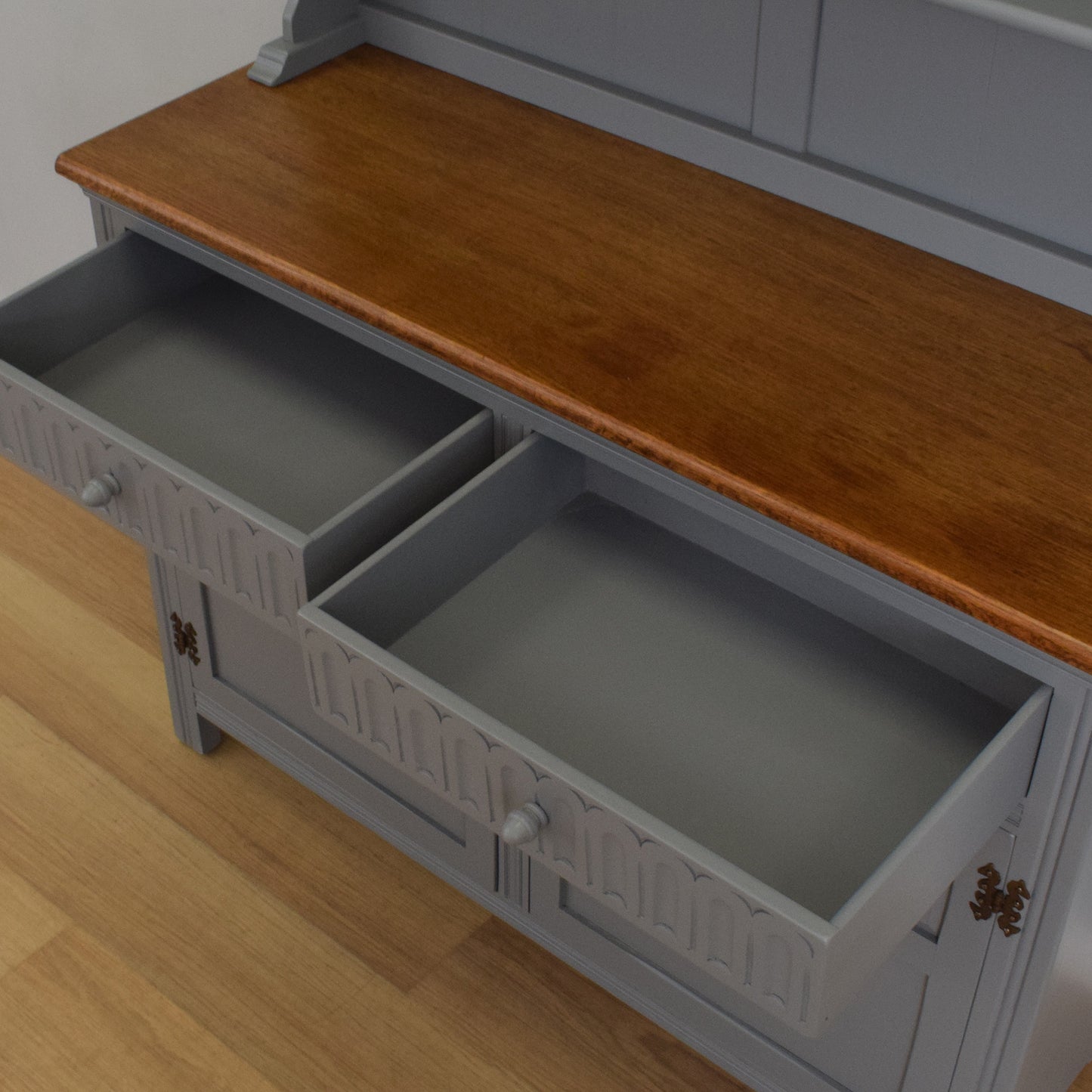 Painted Oak Dresser