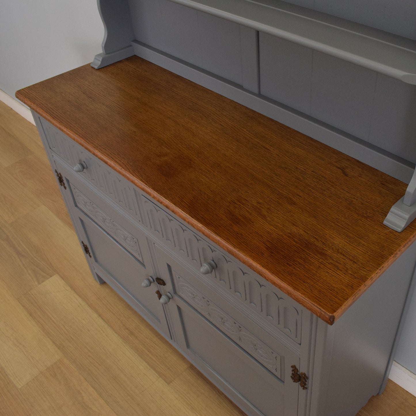 Painted Oak Dresser
