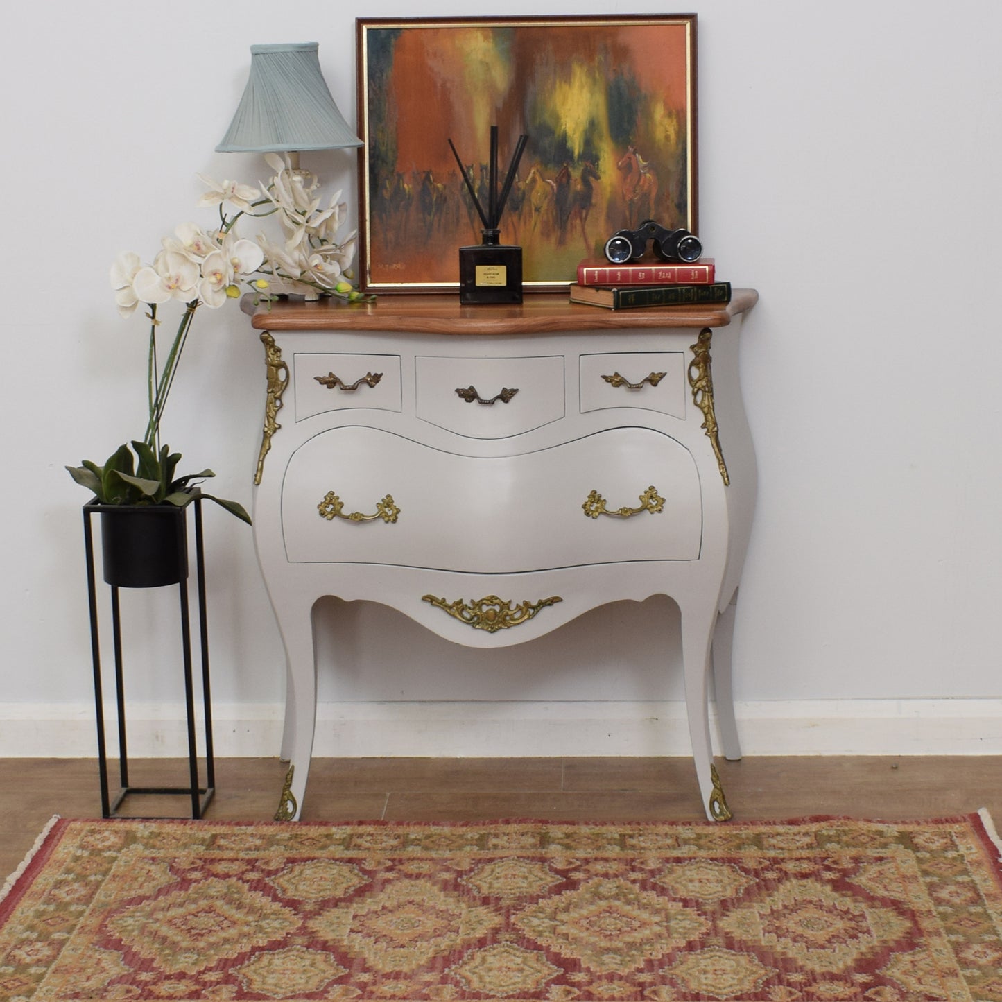 French Bombe Chest of Drawers