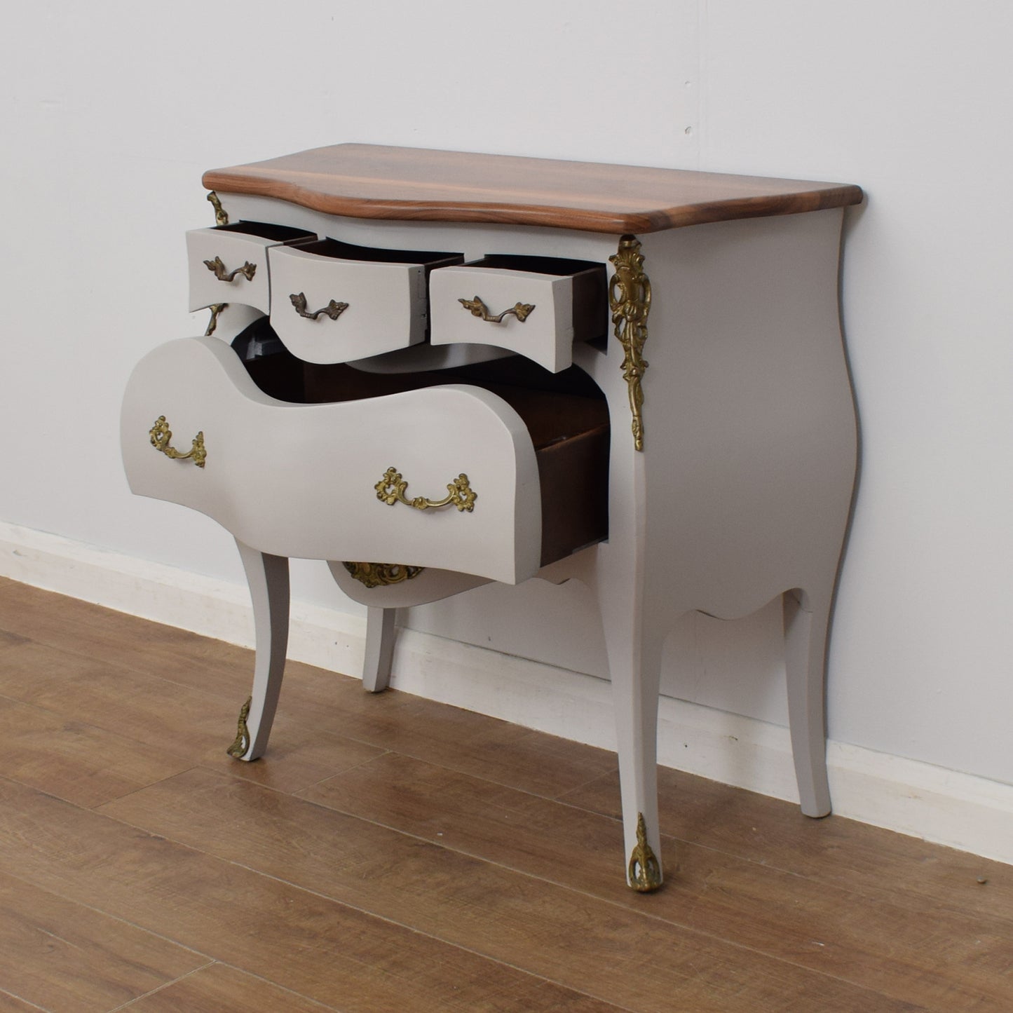 French Bombe Chest of Drawers