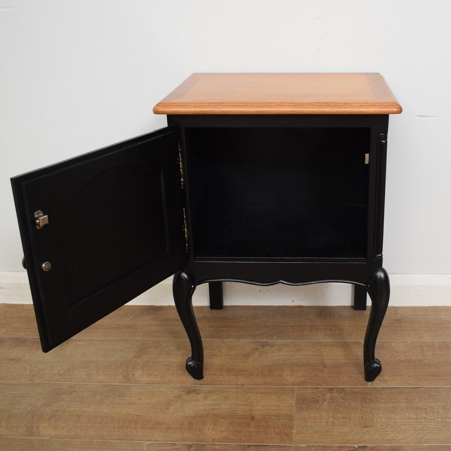 Pair of Painted French Bedsides