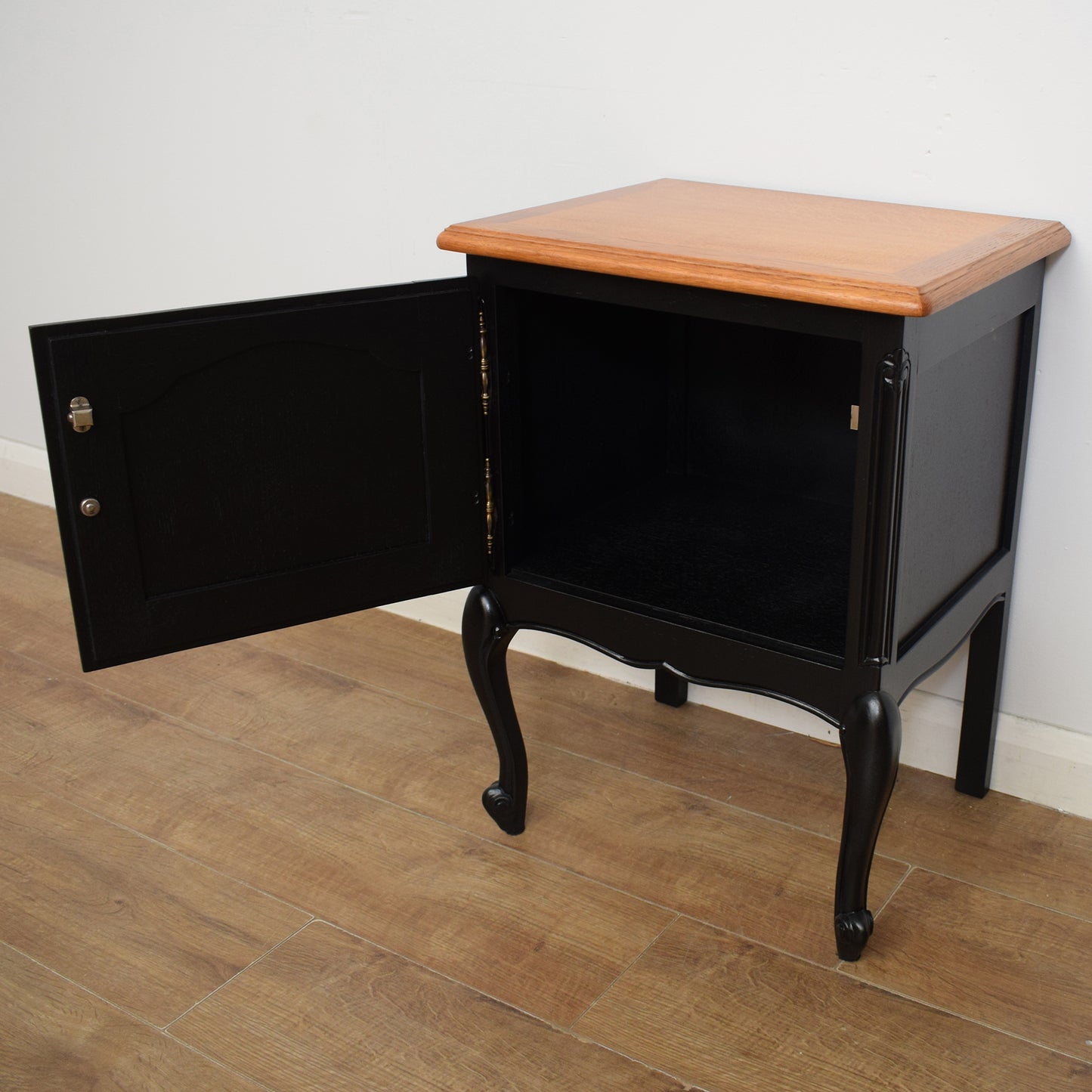 Pair of Painted French Bedsides