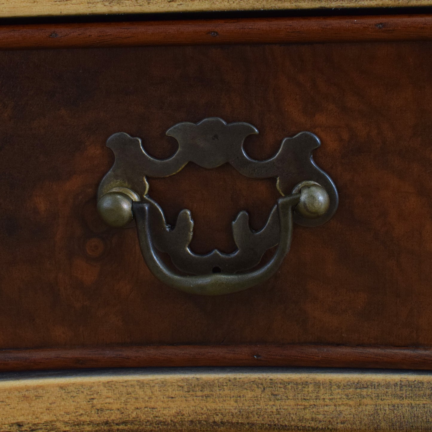 Bow Fronted Mahogany Chest of Drawers
