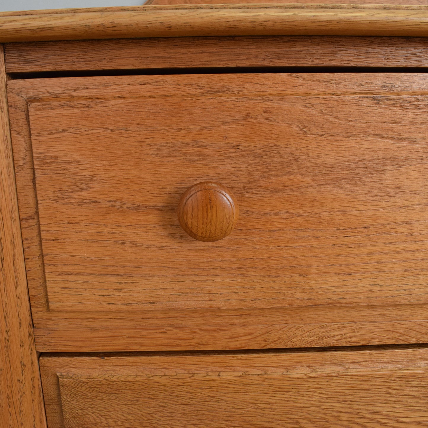 Small Solid Oak Chest of Drawers