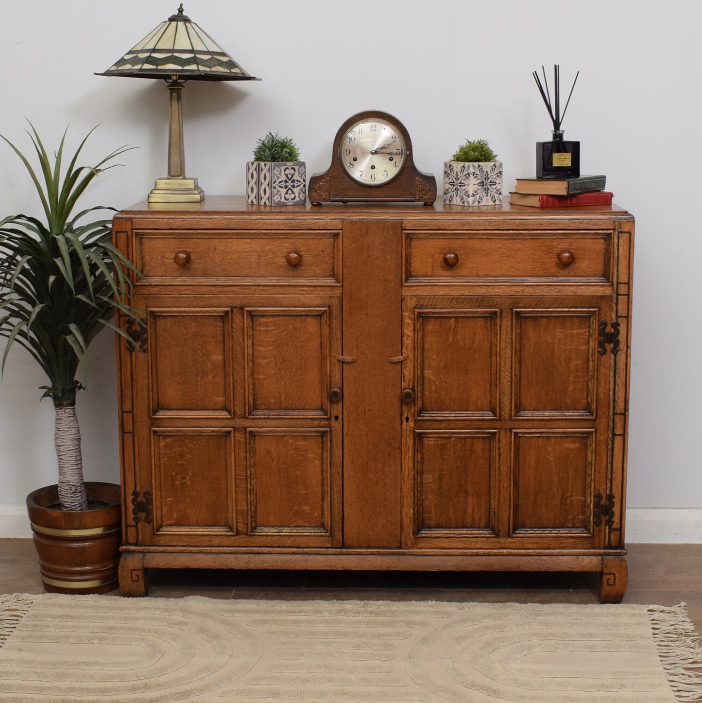 Restored Oak Sideboard