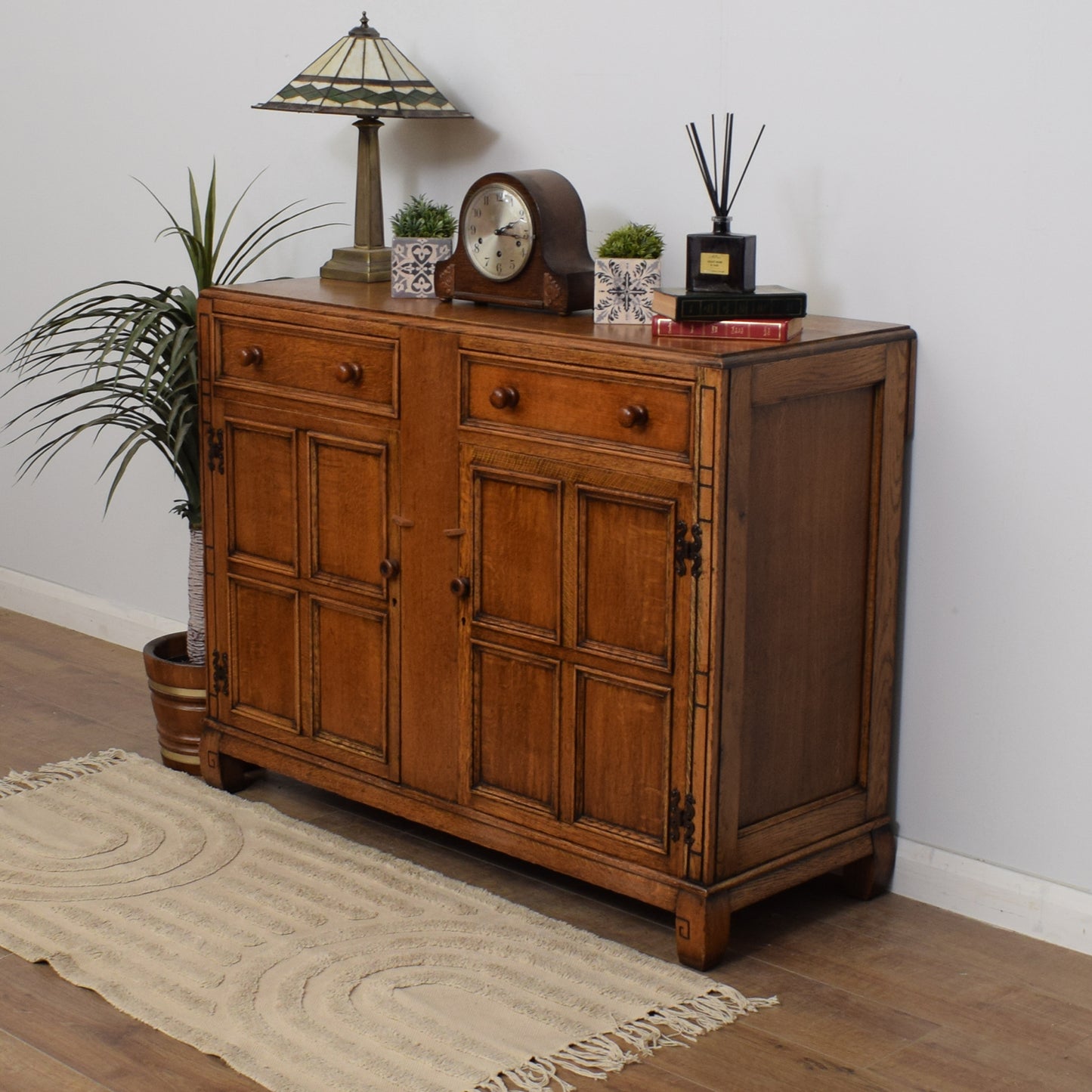 Restored Oak Sideboard