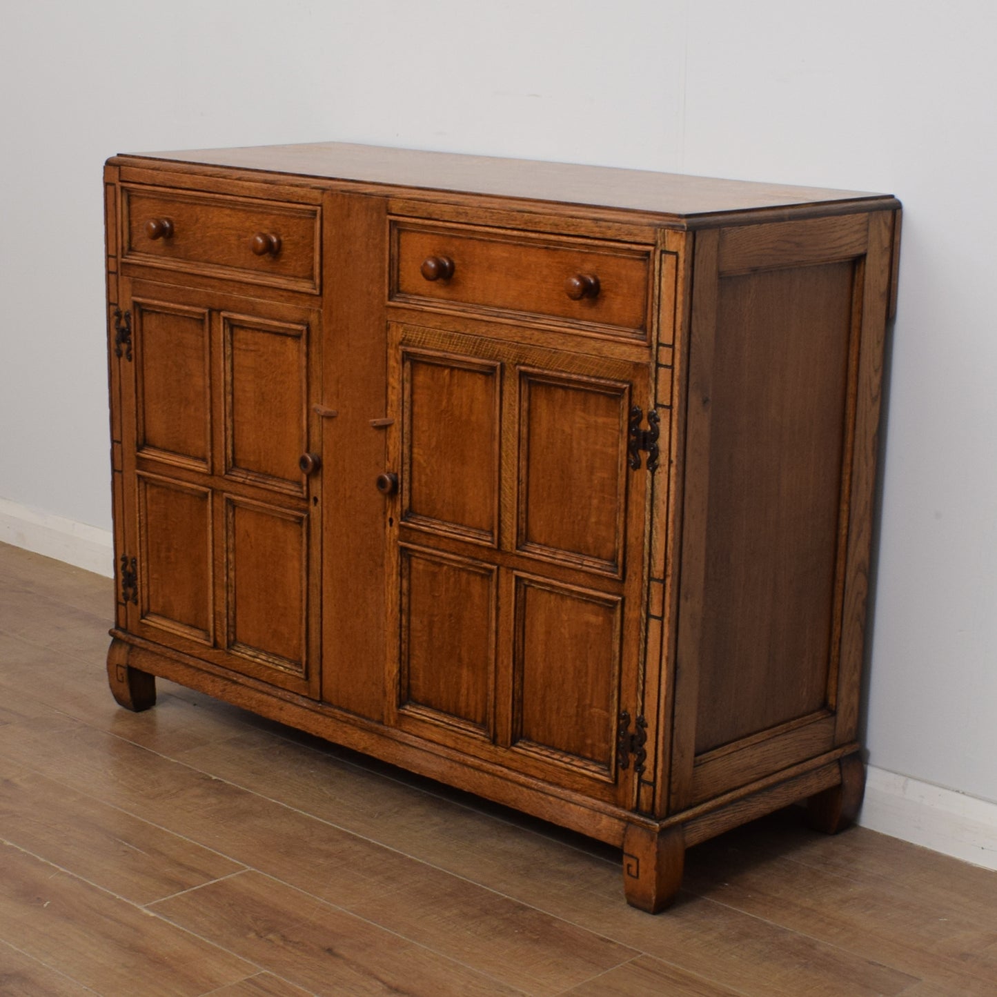 Restored Oak Sideboard