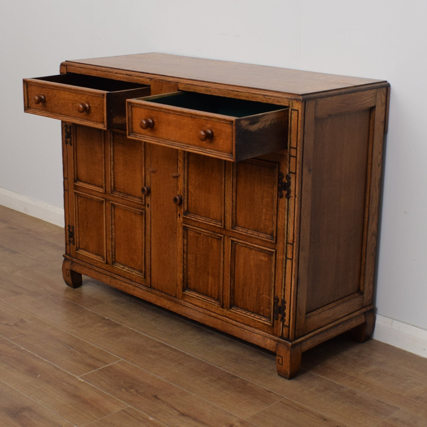 Restored Oak Sideboard