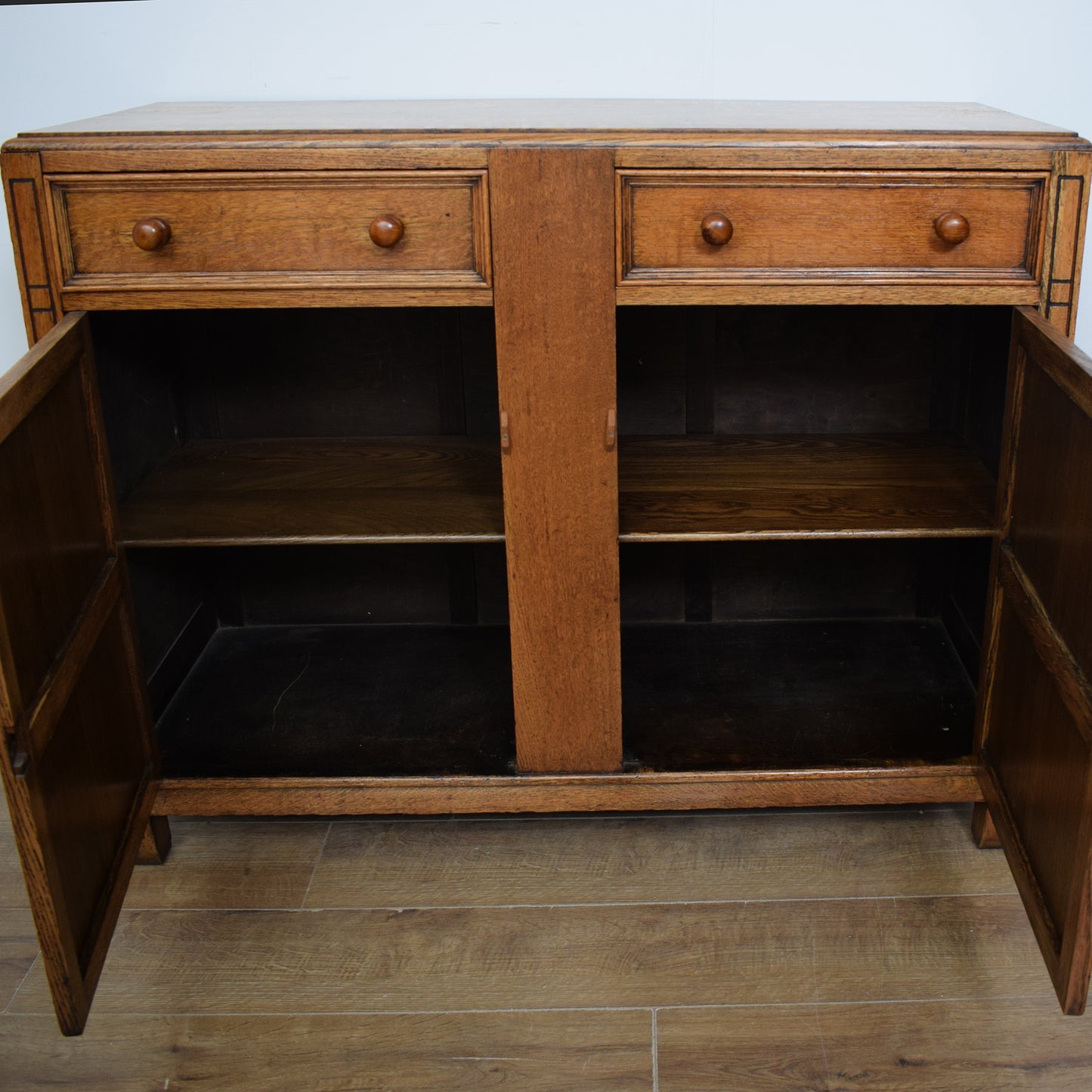 Restored Oak Sideboard