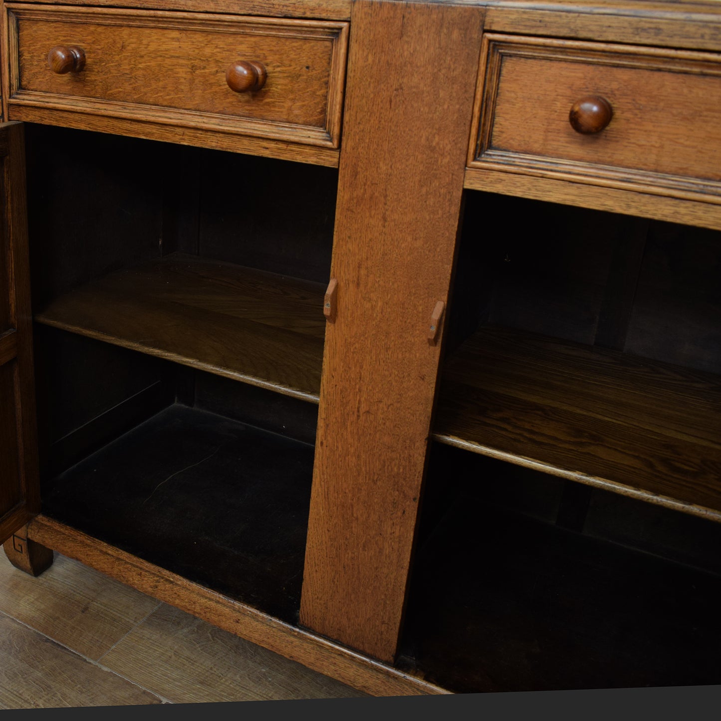 Restored Oak Sideboard