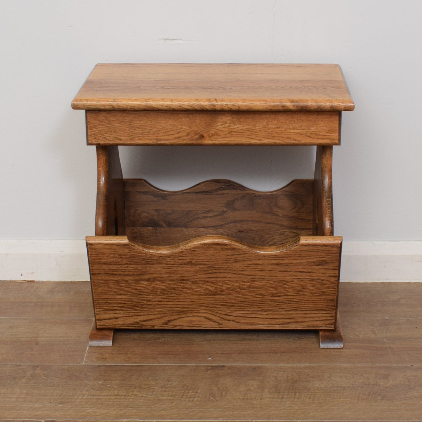 Oak Magazine Rack