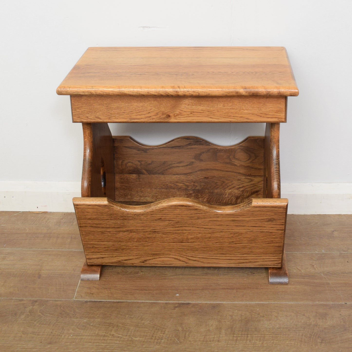 Oak Magazine Rack