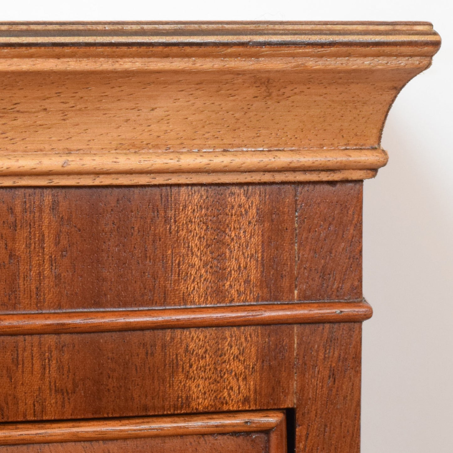 Flamed Mahogany Chest of Drawers