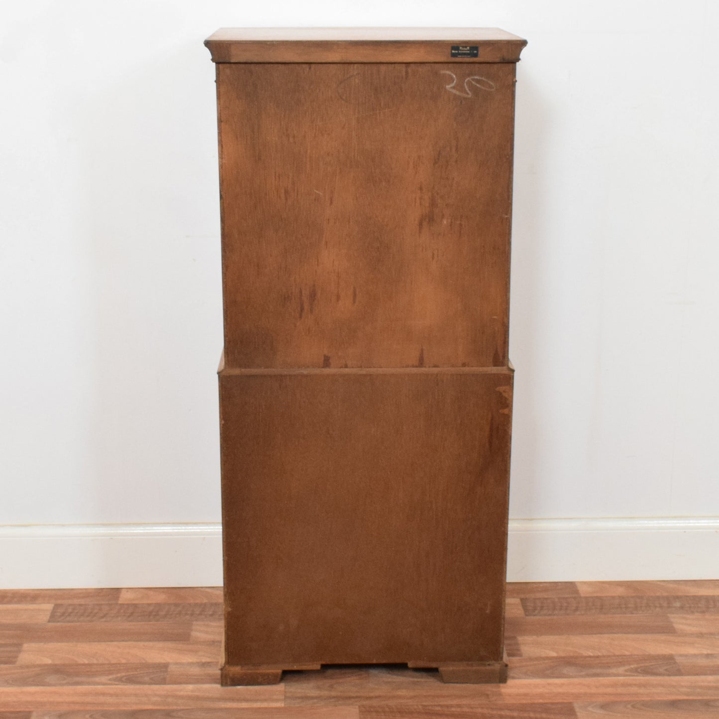 Flamed Mahogany Chest of Drawers