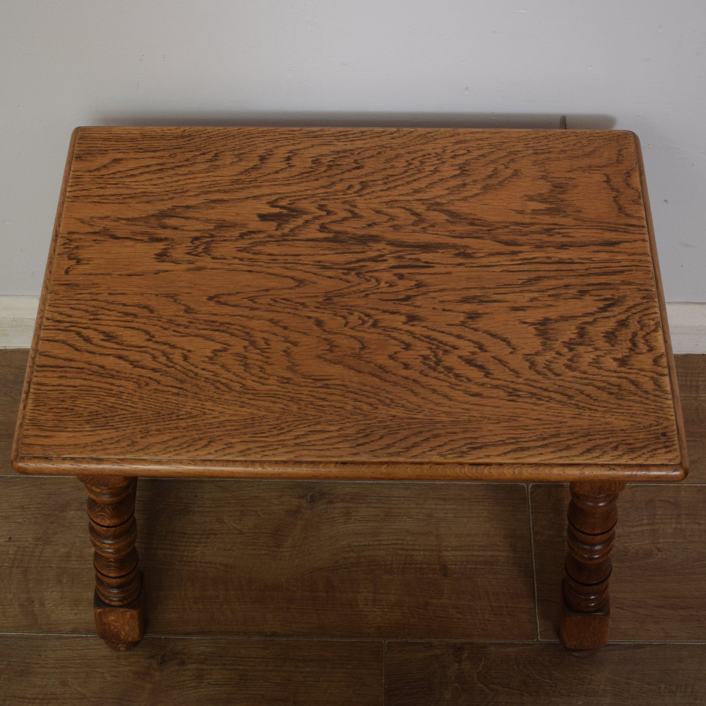 Oak Nest of Two Tables