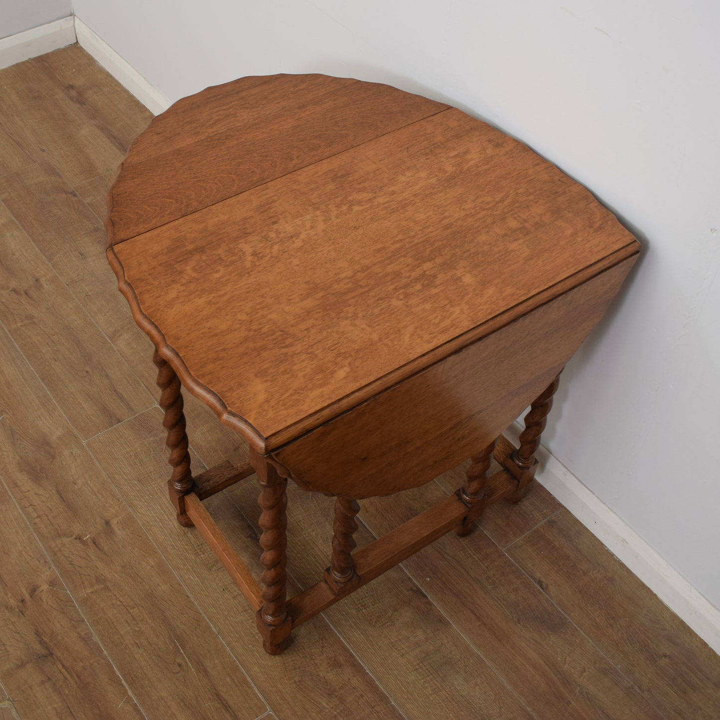 Barley Twist Drop Leaf Table