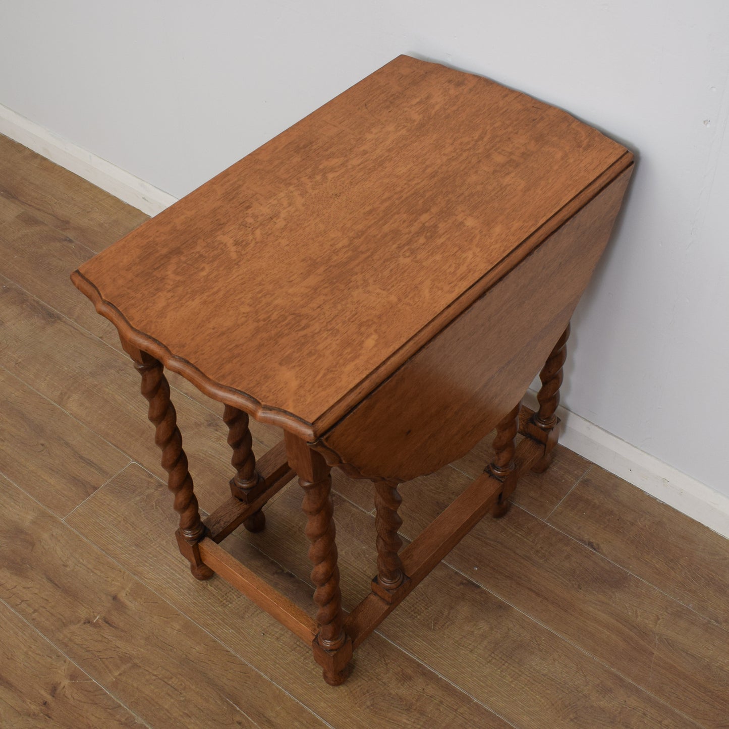 Barley Twist Drop Leaf Table