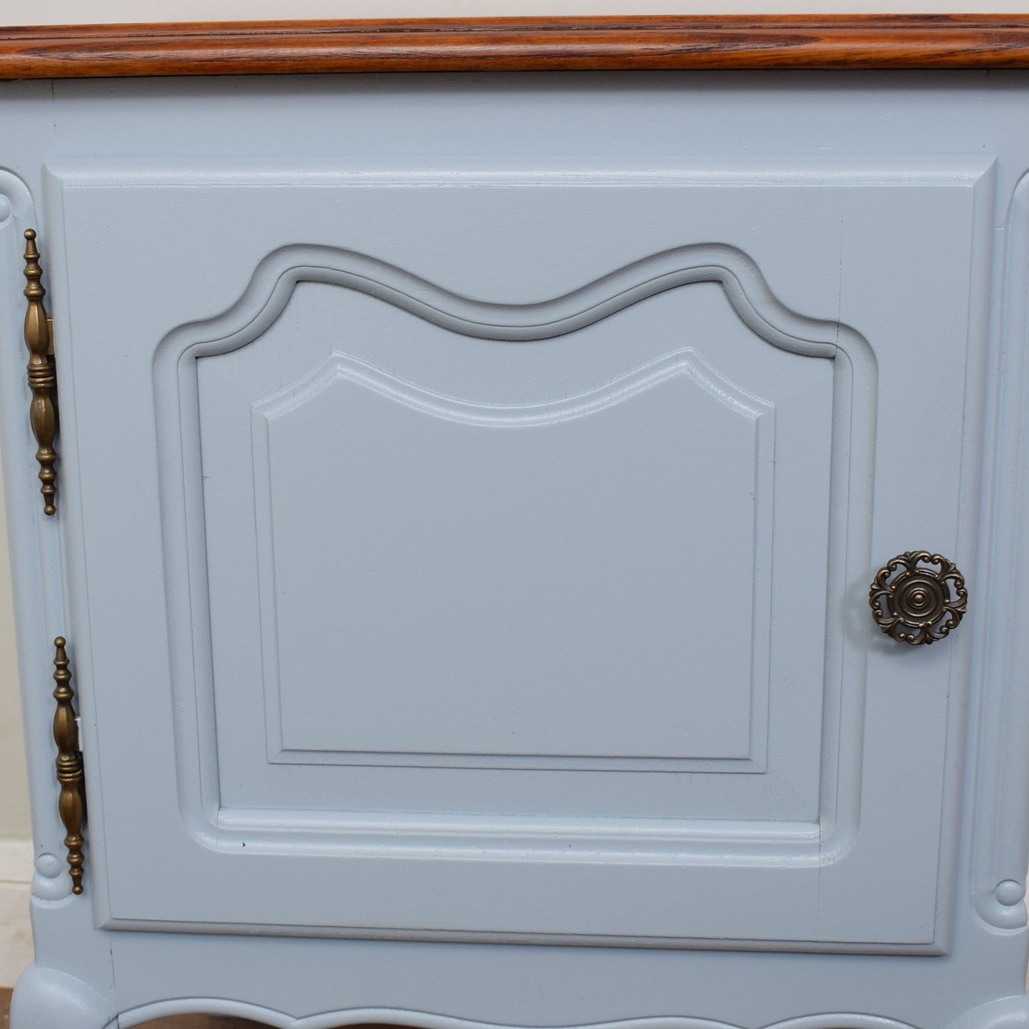Painted French Bedside Cabinets