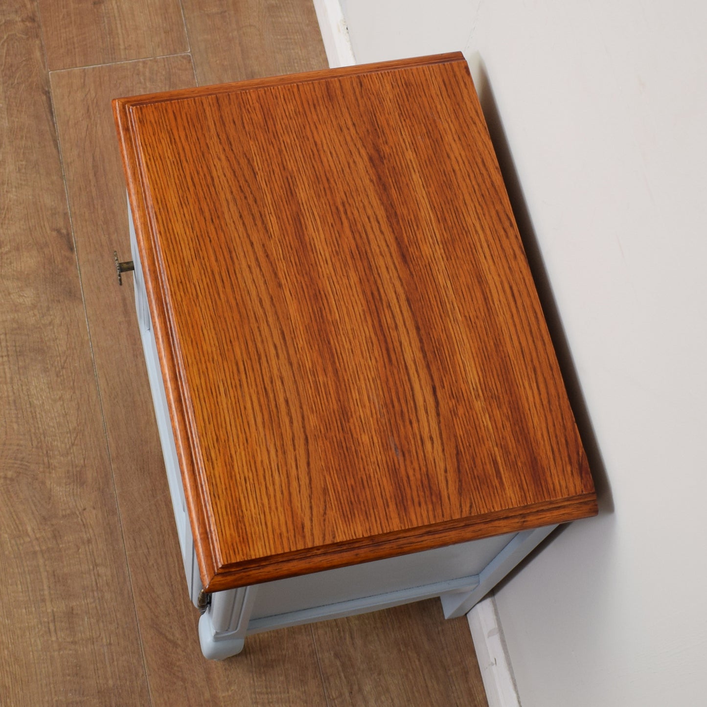 Painted French Bedside Cabinets