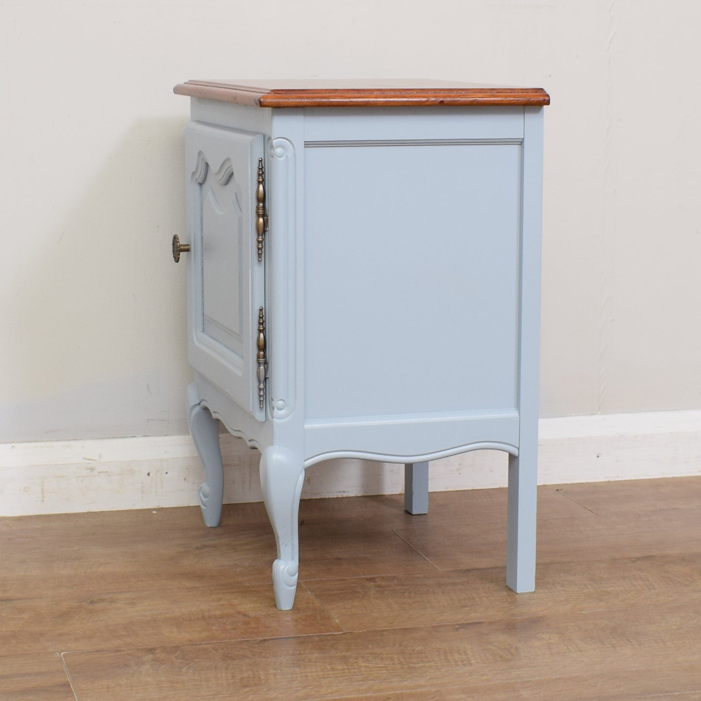 Painted French Bedside Cabinets