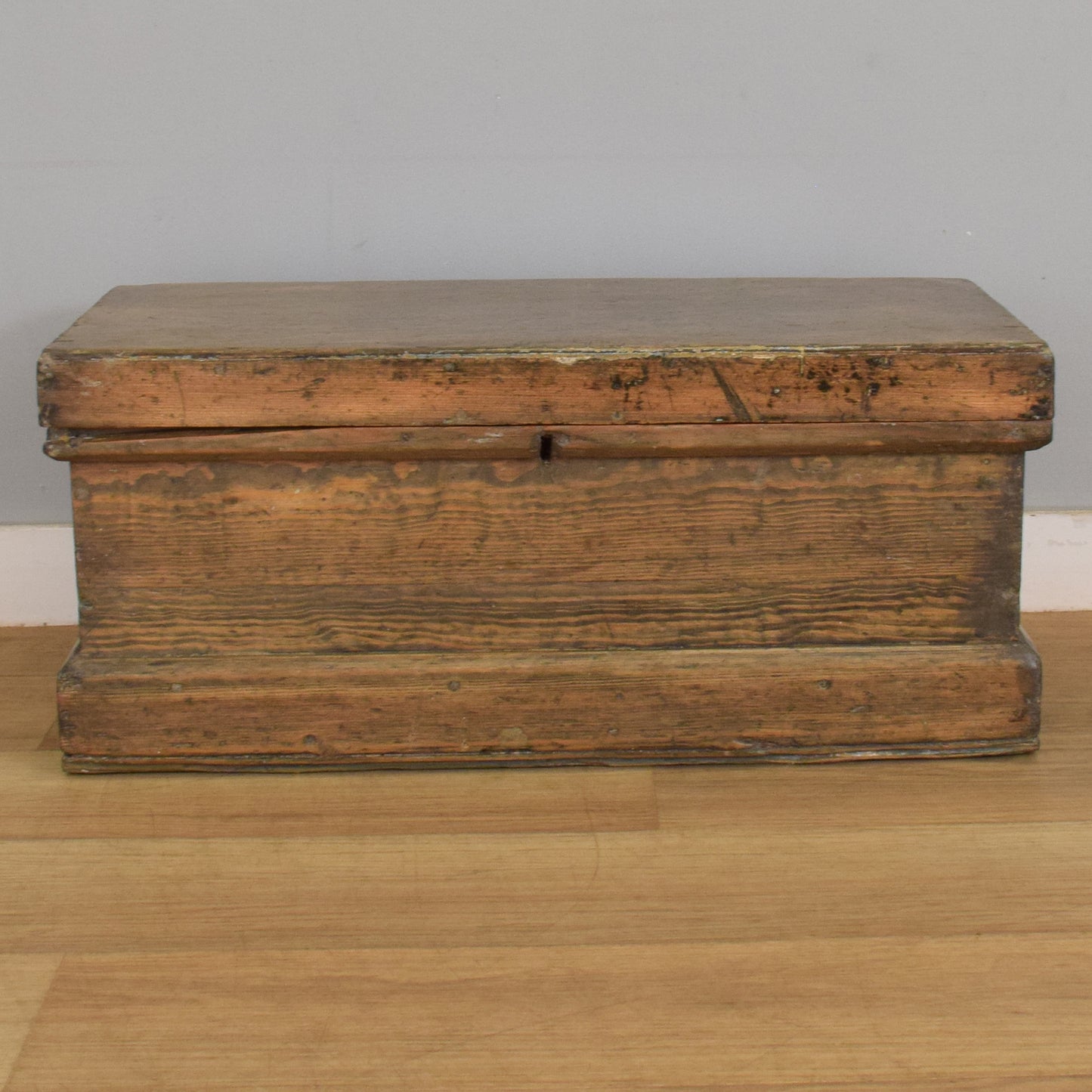 Rustic Pine Storage Box