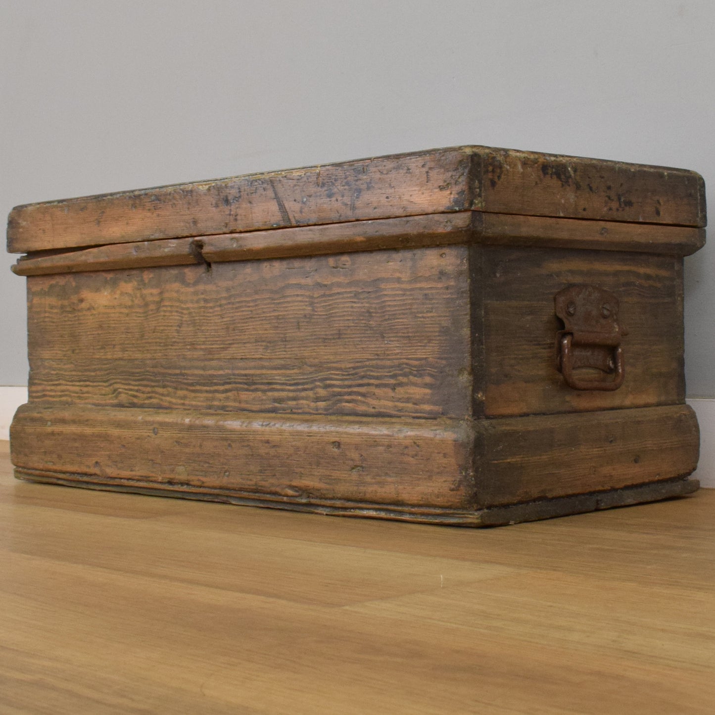 Rustic Pine Storage Box