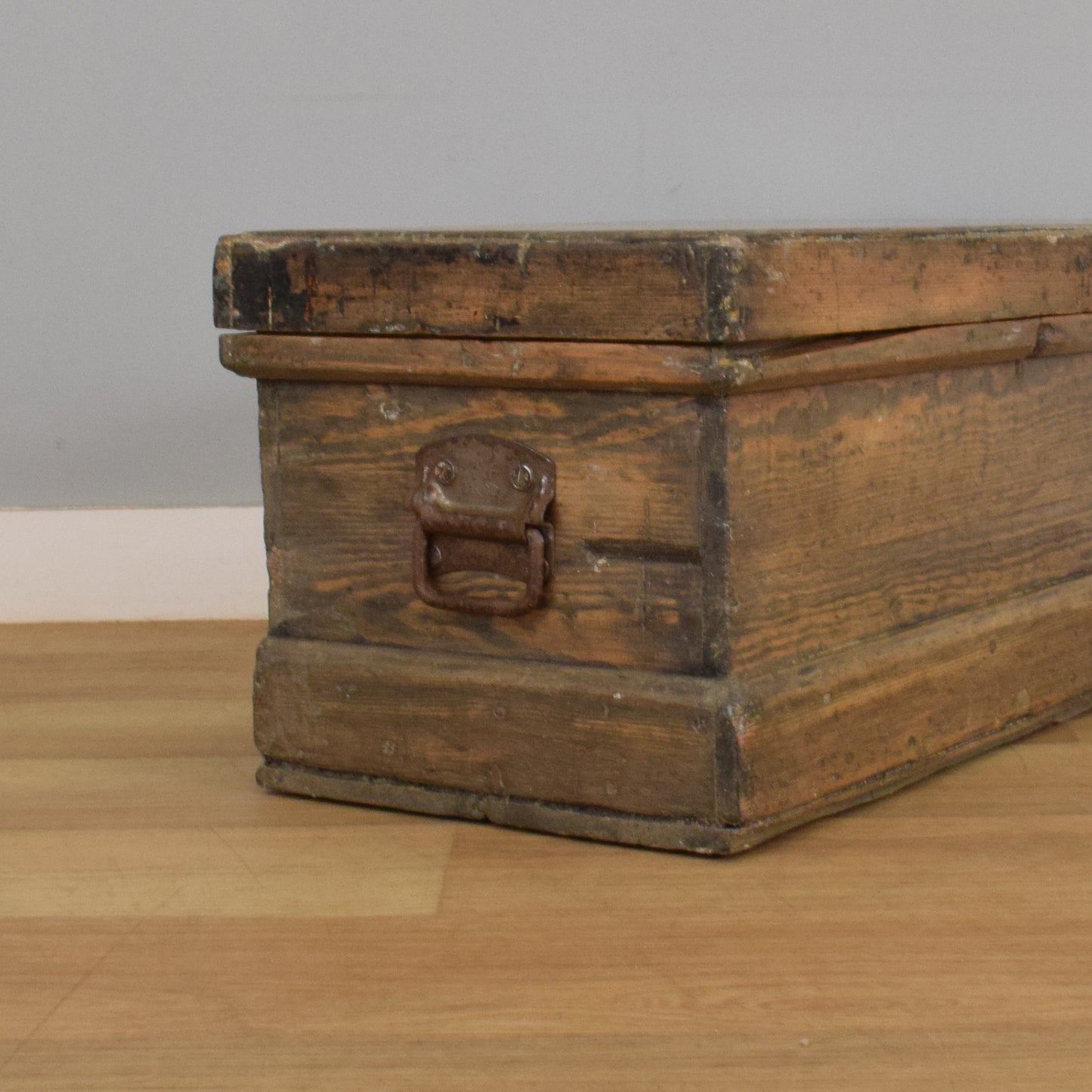 Rustic Pine Storage Box