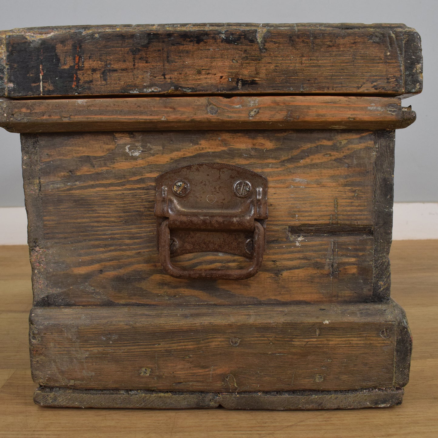 Rustic Pine Storage Box