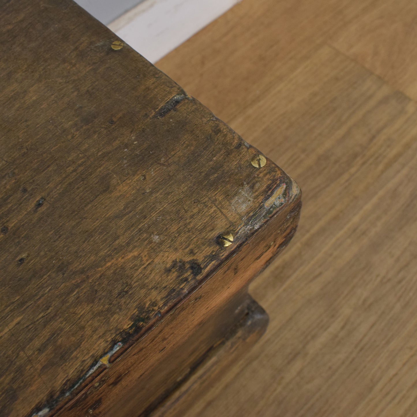 Rustic Pine Storage Box